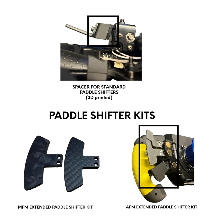 Fanatec Formula - Extended Paddle Shifter Kits (10mm longer)
