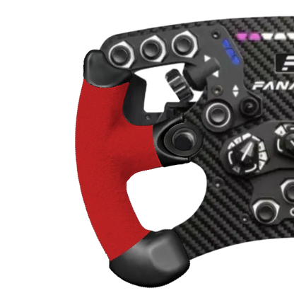 Fanatec Original Formula Grips - New (factory injection moulded, re-covered by Pineapple Grips)
