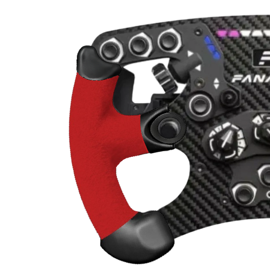Fanatec Original Formula Grips - New (factory injection moulded, re-covered by Pineapple Grips)