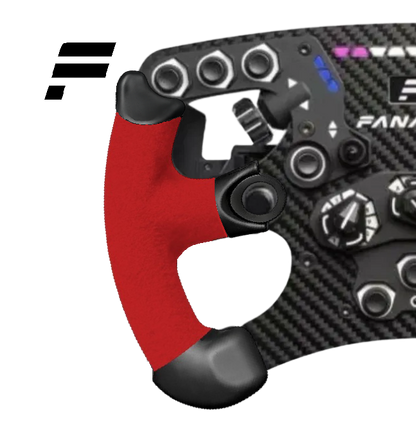 Fanatec Original Formula Grips - New (factory injection moulded, re-covered by Pineapple Grips)