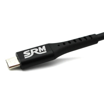 6x Spare: SRM Coiled USB Cable Micro USB Premium