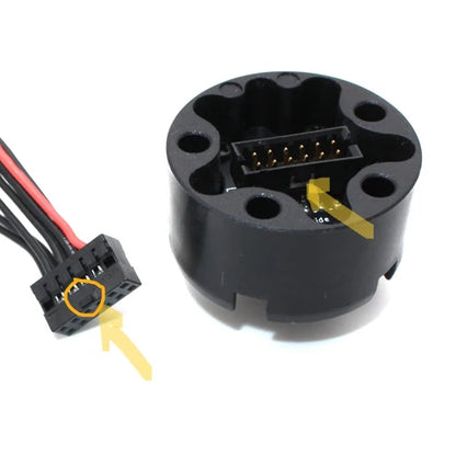 Replacement Fanatec wheel pin plug and cable (Fits all Fanatec wheels)