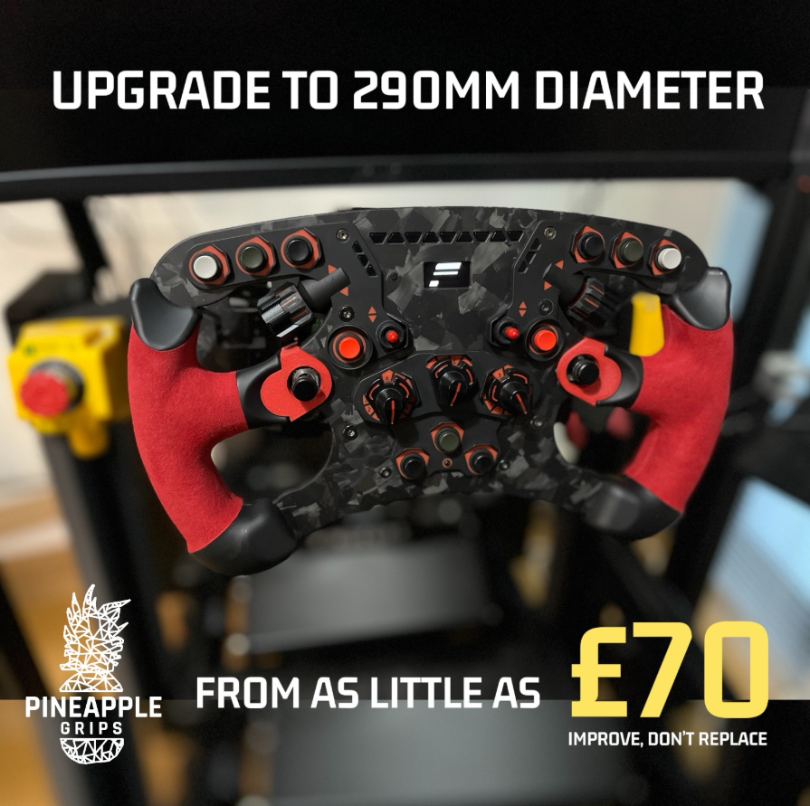 Fanatec Formula Wider Wheel Kit (290mm)