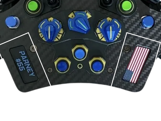 Replacement Inserts - Fanatec 310mm Wider Wheel