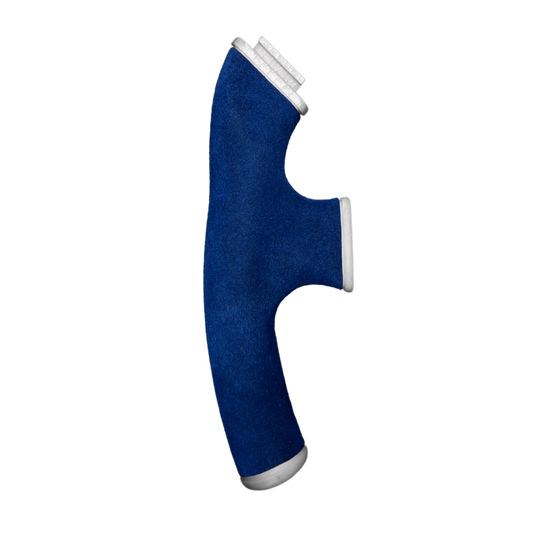 Thrustmaster SF1000 Grips (Racing Bulls F1 Themed - Ivory White 3D Printed grips, covered in Alcantara Infanta Blue Material)