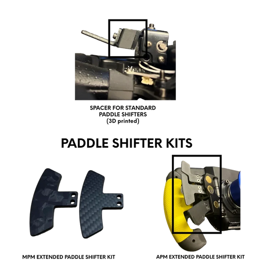 Fanatec Formula - Extended Paddle Shifter Kits (10mm longer)